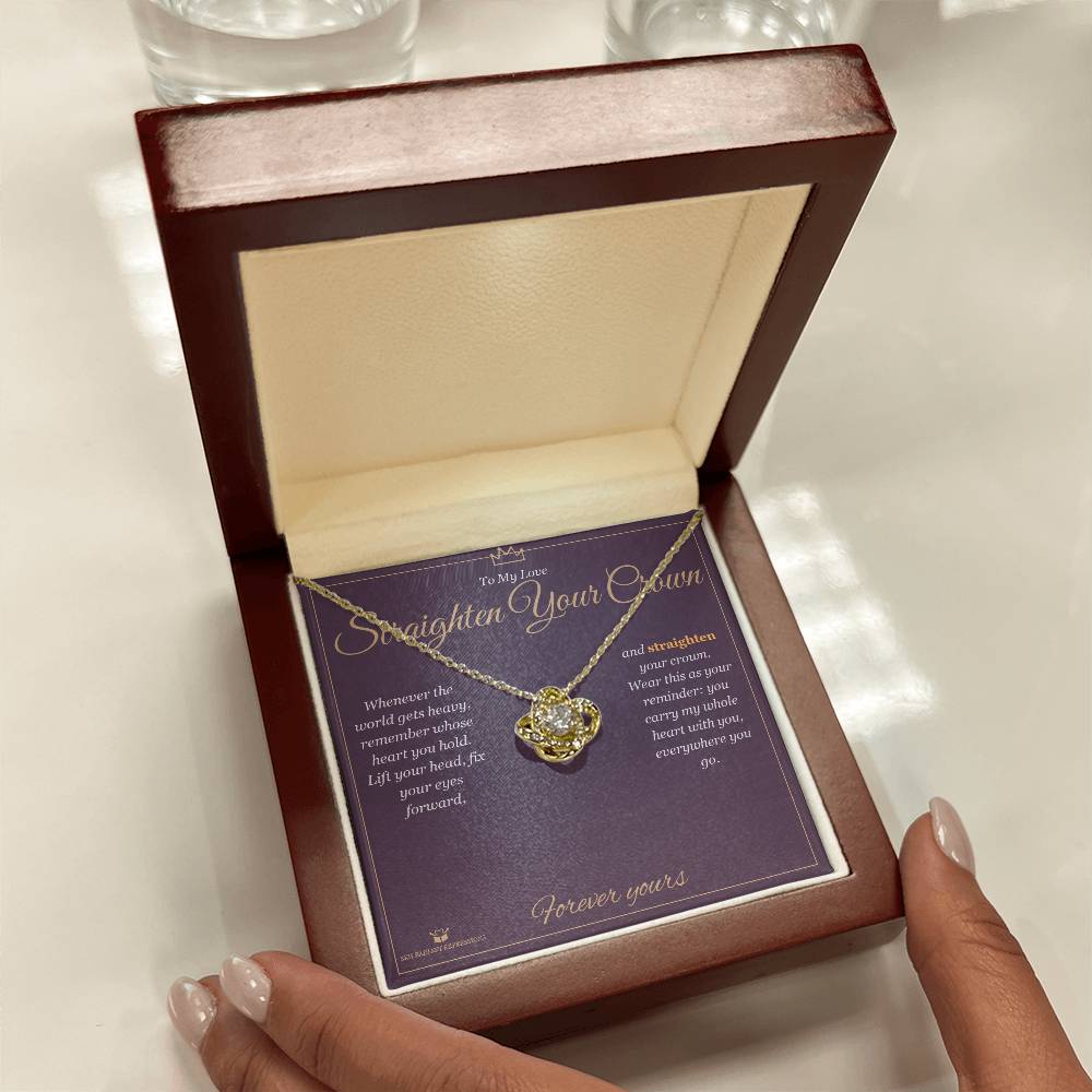 Best love knot necklace for partner 2026