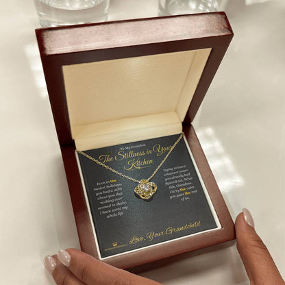 Best love knot necklace for grandmother 2026