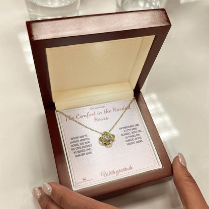 Best love knot necklace for nurse 2026
