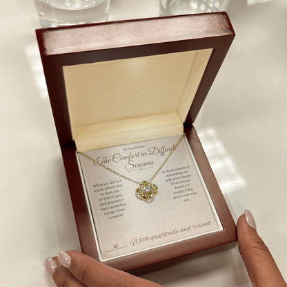Best love knot necklace for pastor 2026
