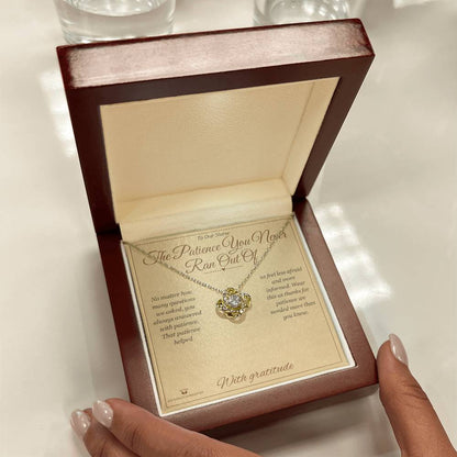 Best love knot necklace for nurse 2026