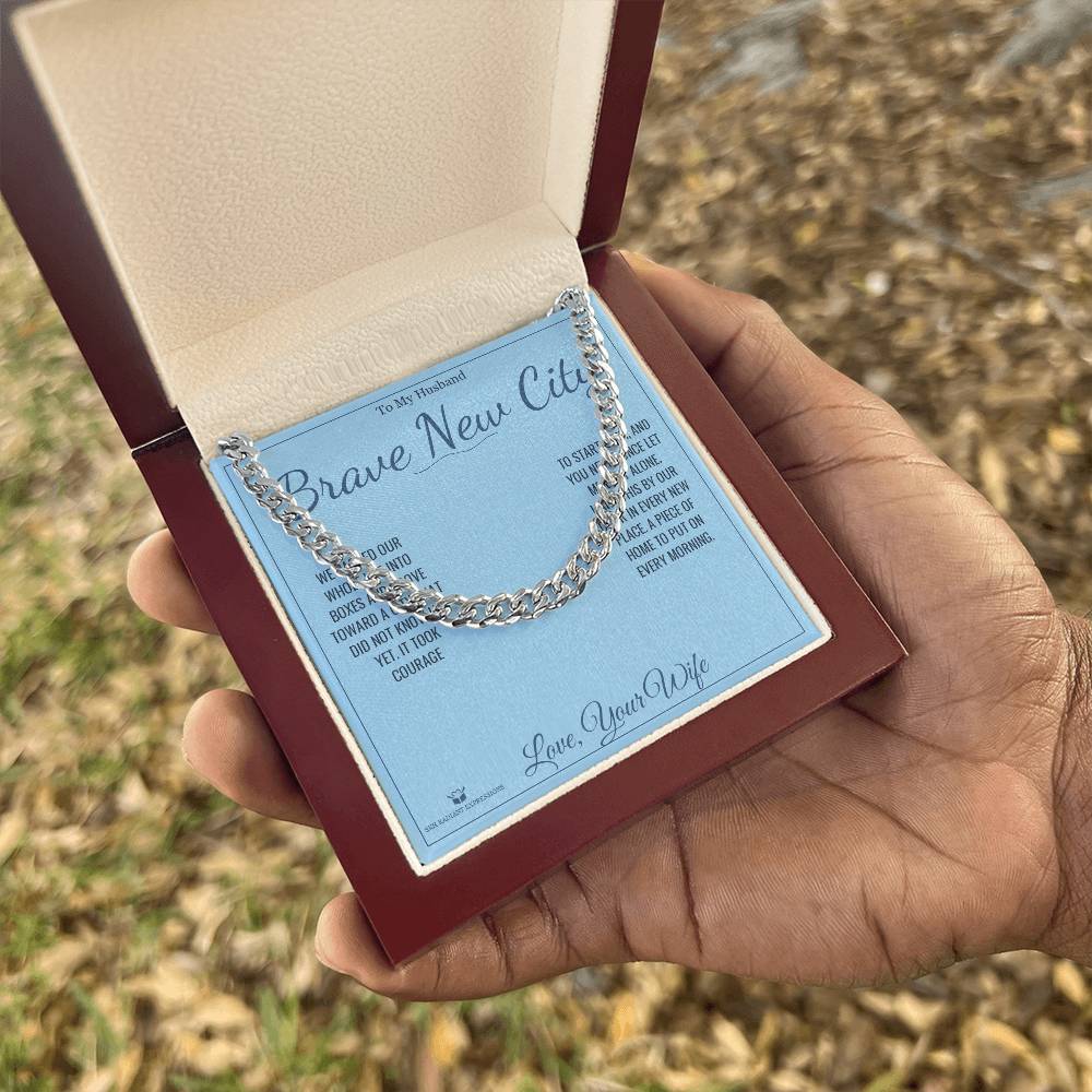 Brave New City - Cuban Link Chain for Husband