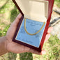 The Rifle You Taught Me to Respect - Cuban Link Chain for Dad