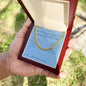 The Motorcycle You Still Won't Let Me Ride - Cuban Link Chain for Brother
