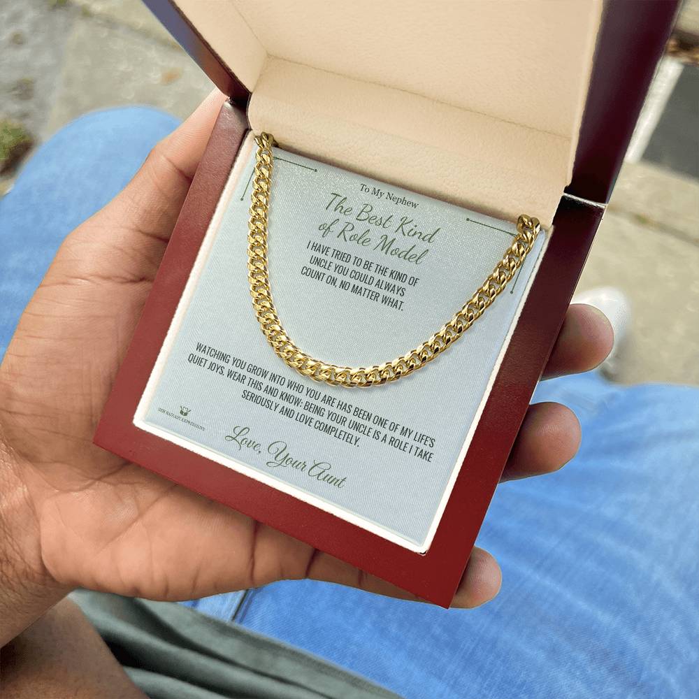 Best cuban link chain for nephew 2026