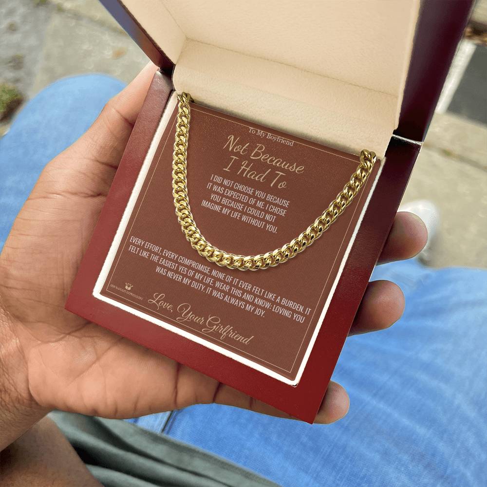 Best cuban link chain for brother 2026