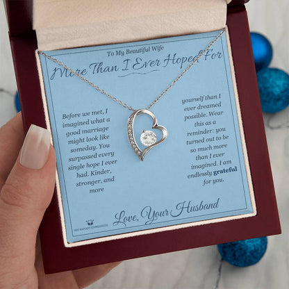 Sentimental wife gift, not generic