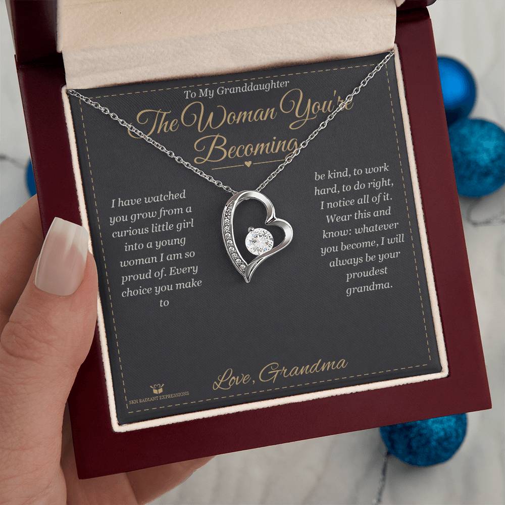 Sentimental granddaughter gift, not generic