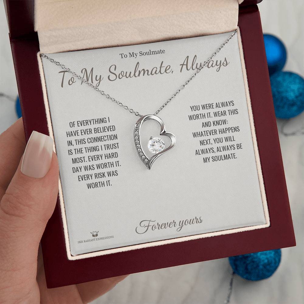 Forever Love Necklace - The Connection I Trust Most
