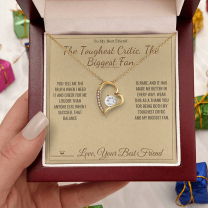 Best forever love necklace for best friend 2026