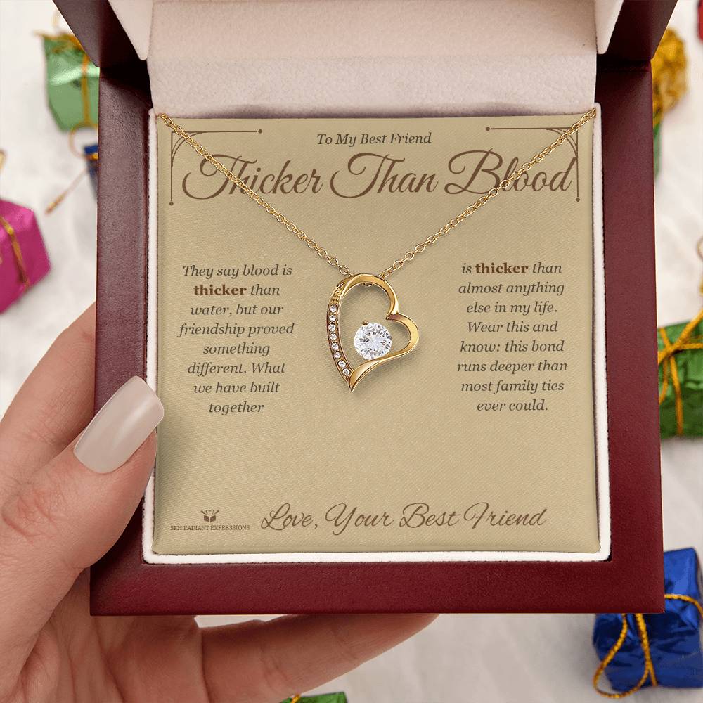 Best forever love necklace for best friend 2026