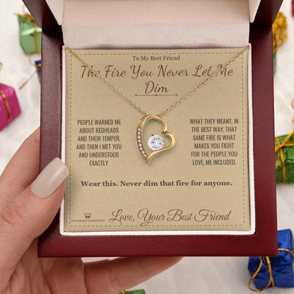 Best forever love necklace for best friend 2026