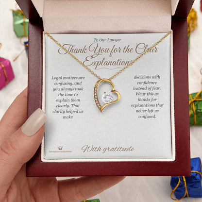 Best forever love necklace for lawyer 2026