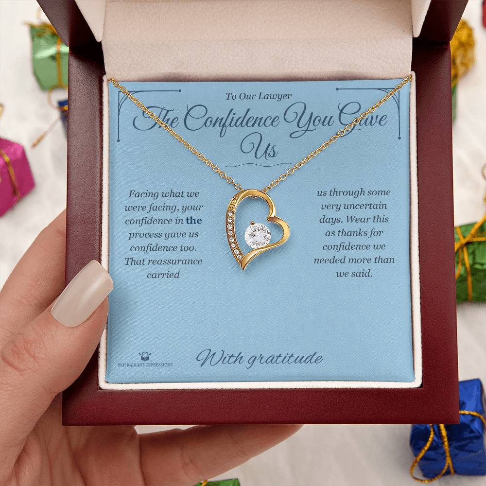 Best forever love necklace for lawyer 2026