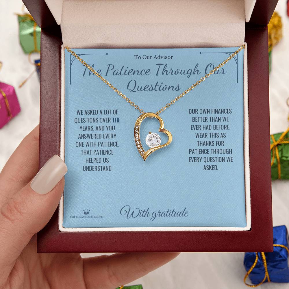 Best forever love necklace for advisor 2026
