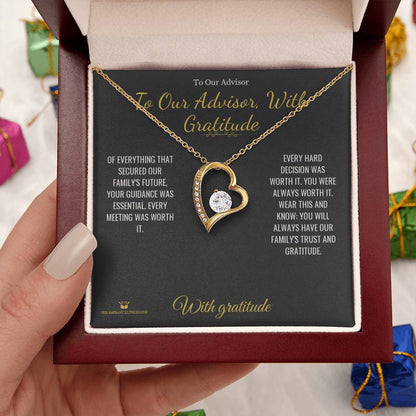 Best forever love necklace for advisor 2026