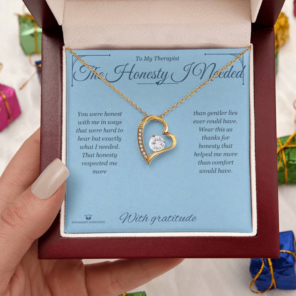 Best forever love necklace for therapist 2026