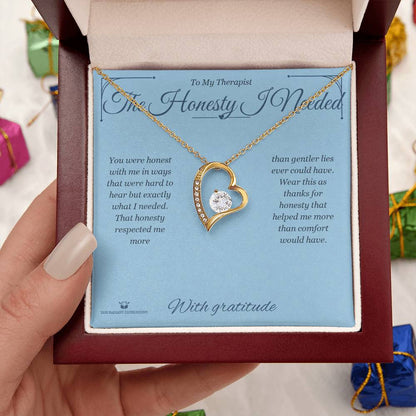 Best forever love necklace for therapist 2026