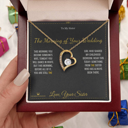Add a name to this Forever Love Necklace - gift for sister