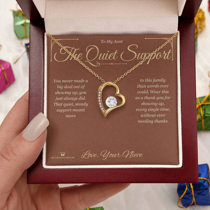 Best forever love necklace for aunt 2026