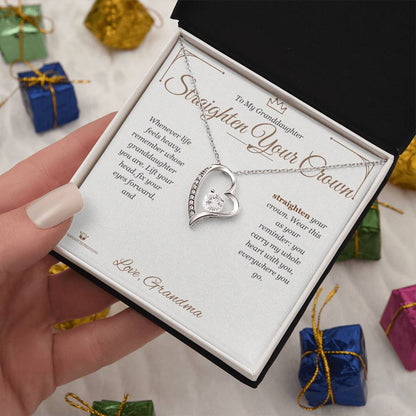 Meaningful gift for granddaughter - Straighten Your Crown
