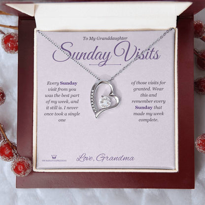 Sentimental granddaughter gift, not generic