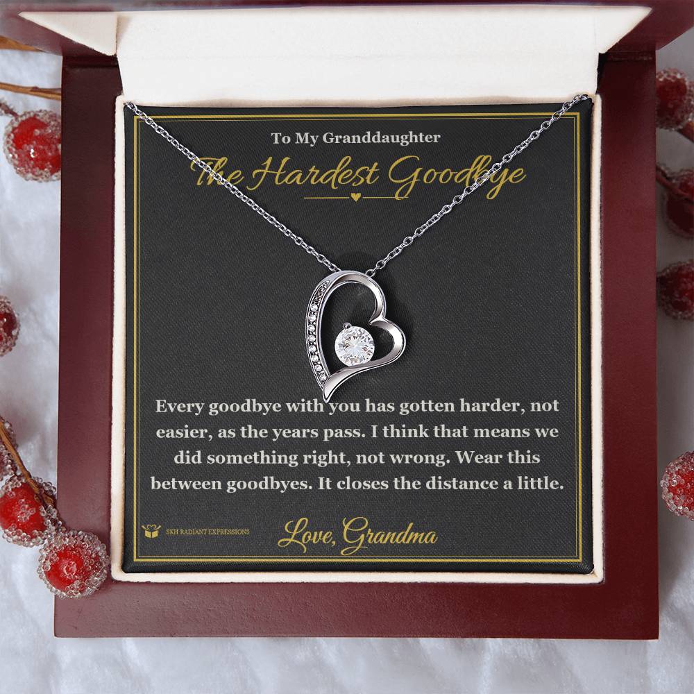 Meaningful gift for granddaughter - The Hardest Goodbye