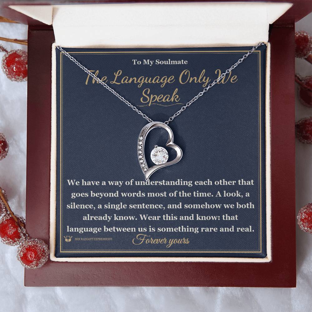 Meaningful gift for soulmate - The Language Only We Speak