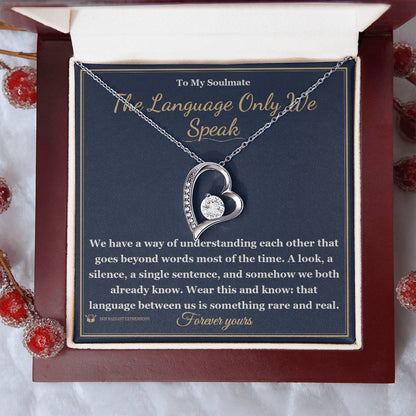 Meaningful gift for soulmate - The Language Only We Speak