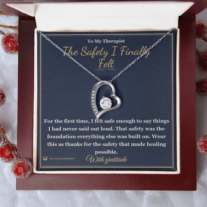 Meaningful gift for therapist - The Safety I Finally Felt