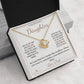 The First Man Love Knot Necklace for Daughter - personalized keepsake gift from SKH Radiant Expressions