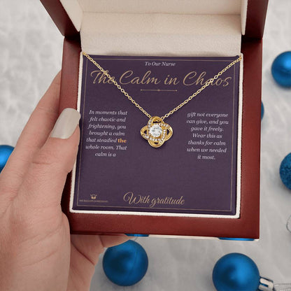 Best love knot necklace for nurse 2026