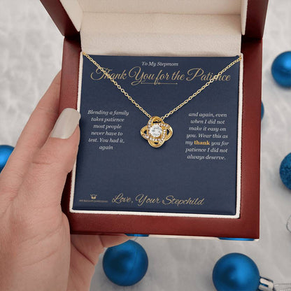 Best love knot necklace for stepmom 2026