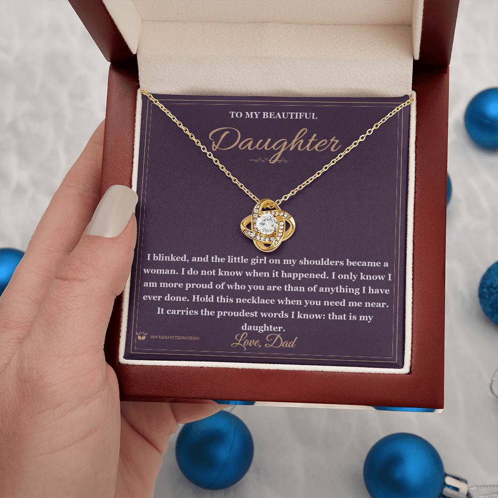 Sentimental daughter gift, not generic