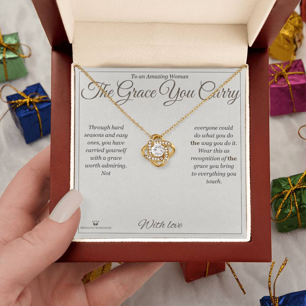 Best love knot necklace for her 2026