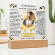 Personalized Acrylic Lamp for her