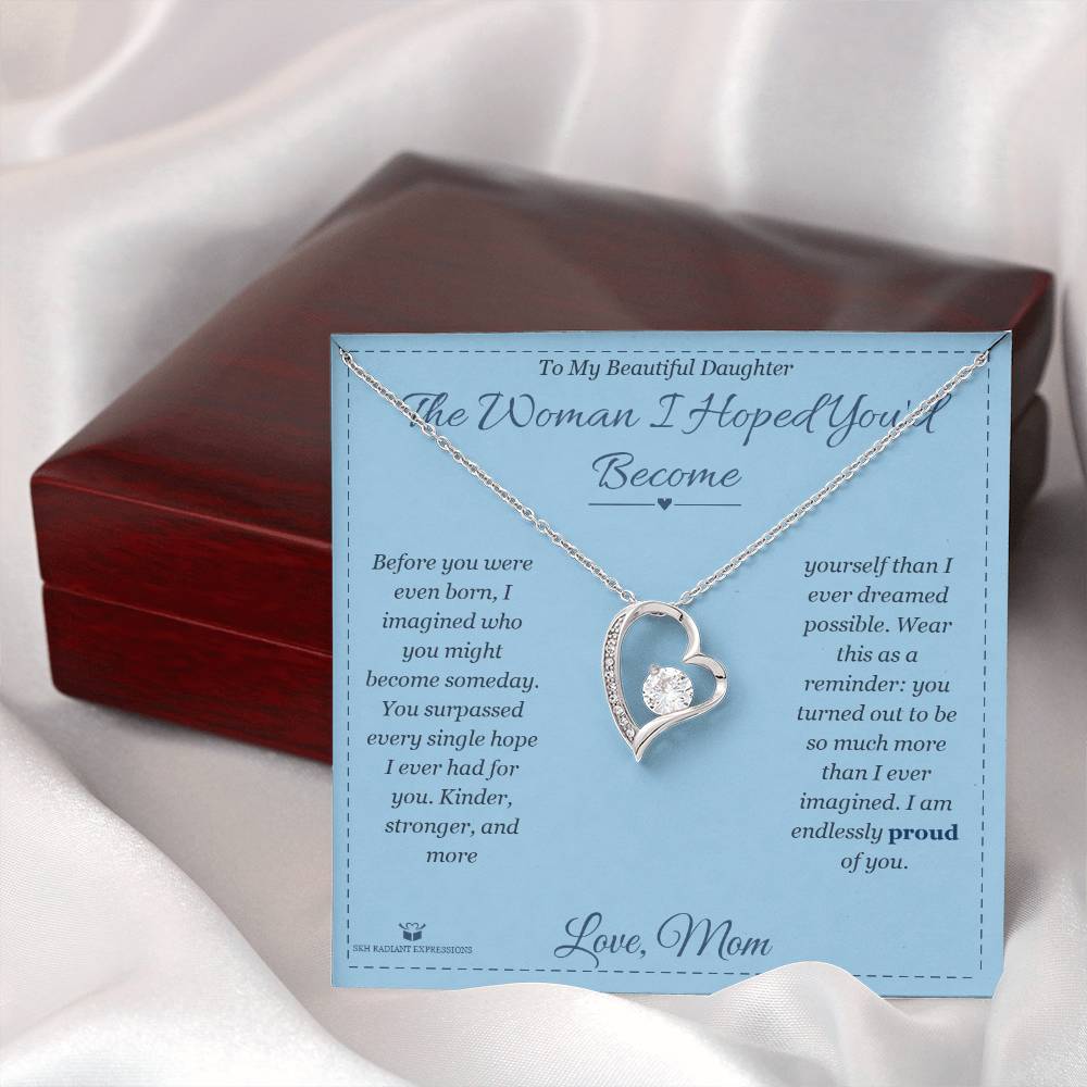 Sentimental daughter gift, not generic