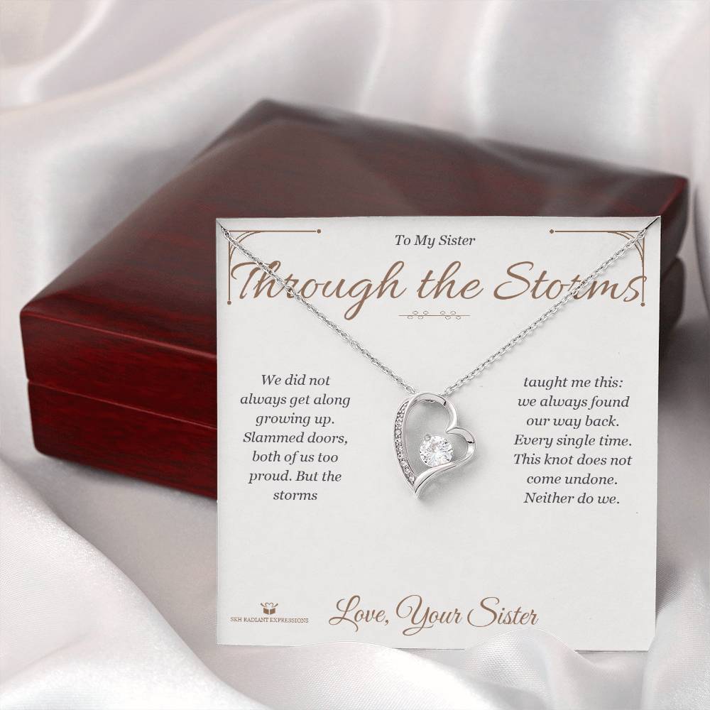 Sentimental sister gift, not generic