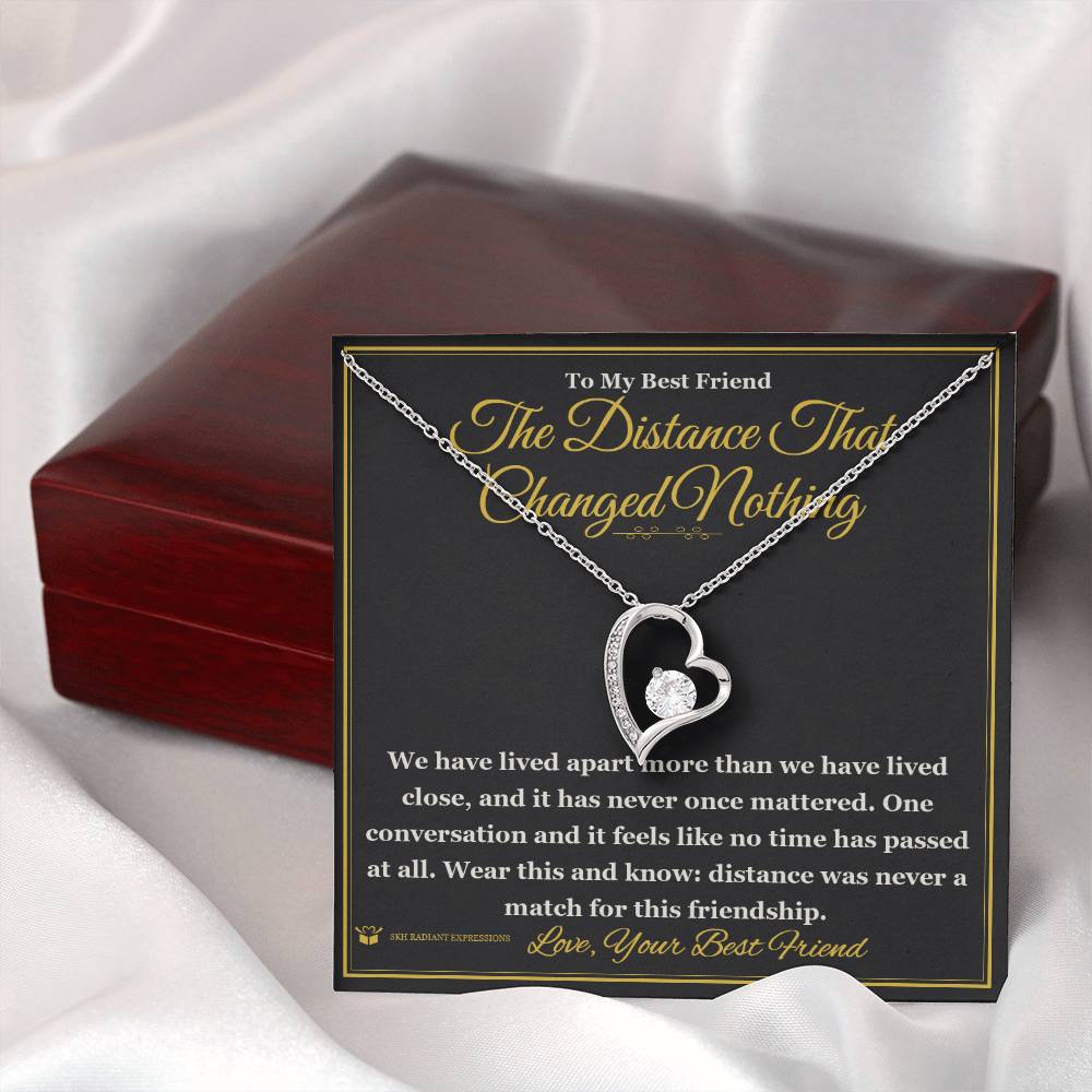Meaningful gift for best friend - The Distance That Changed Nothing