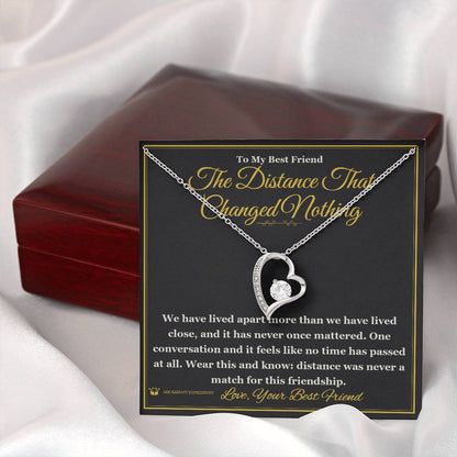 Meaningful gift for best friend - The Distance That Changed Nothing