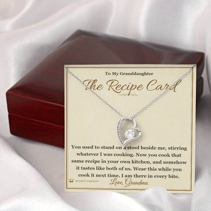 Meaningful gift for aunt - The Recipe Card