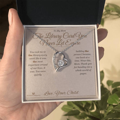 Personalized Forever Love Necklace for mom