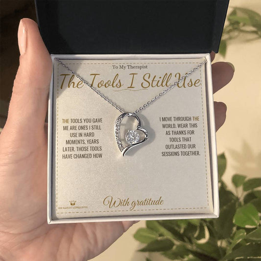 The Tools I Still Use - Forever Love Necklace for Therapist