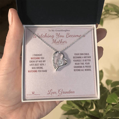 Meaningful gift for granddaughter - Watching You Become a Mother