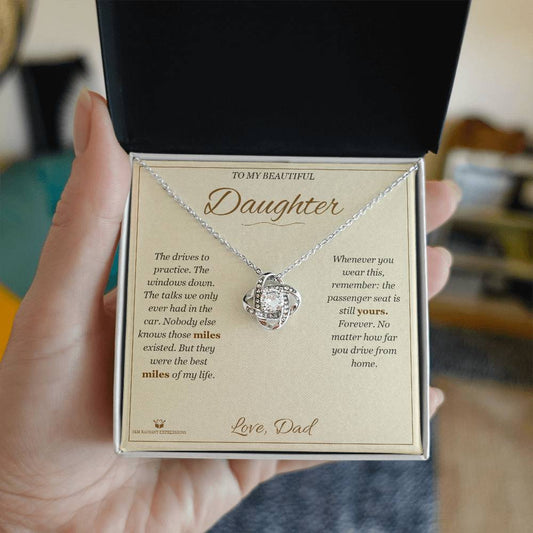 The Passenger Seat - Love Knot Necklace for Daughter
