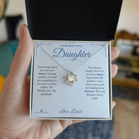 One More Story - Love Knot Necklace for Daughter