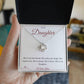 My Daughter - Love Knot Necklace for Daughter