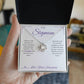Braver Than You Believe - Love Knot Necklace for Stepmom