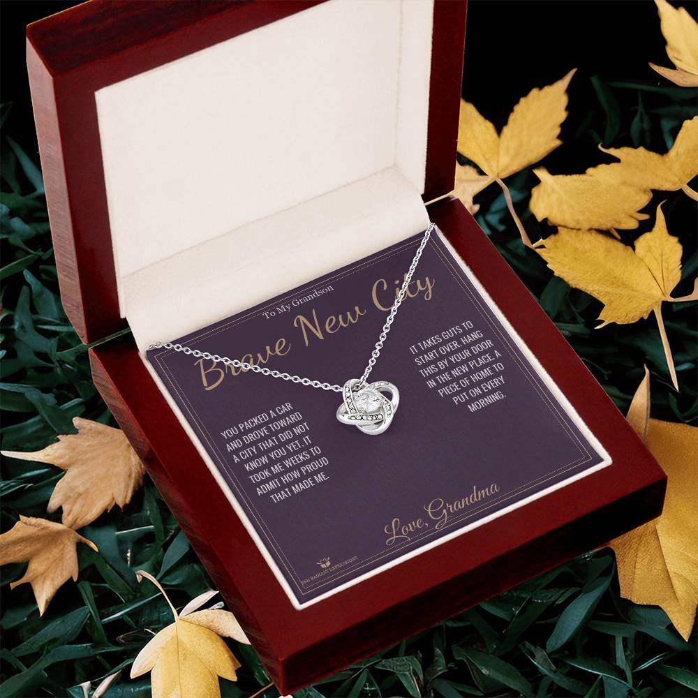 Brave New City - Love Knot Necklace for Grandson