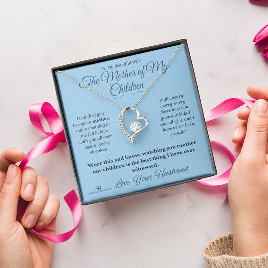 The Mother of My Children - Forever Love Necklace for Wife
